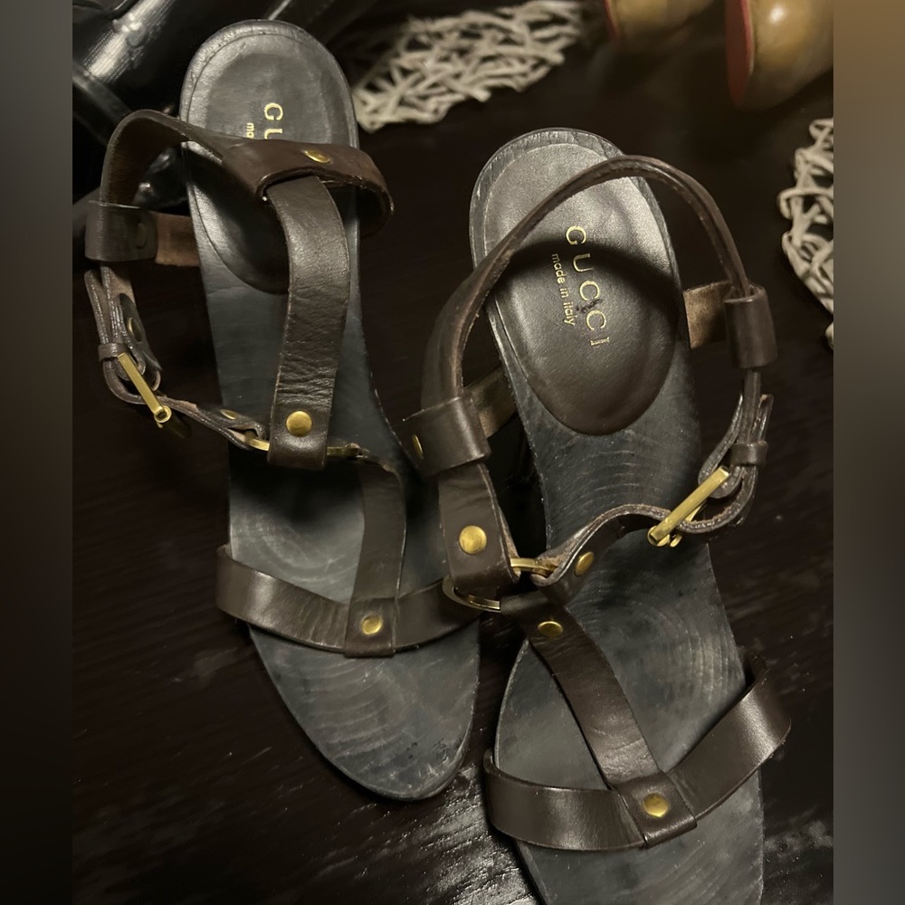 Gucci wooden heels - Picture 2 of 5